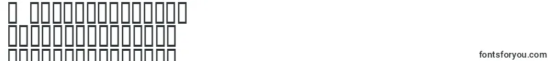 Dot6282kana-Schriftart – bengalische Schriften